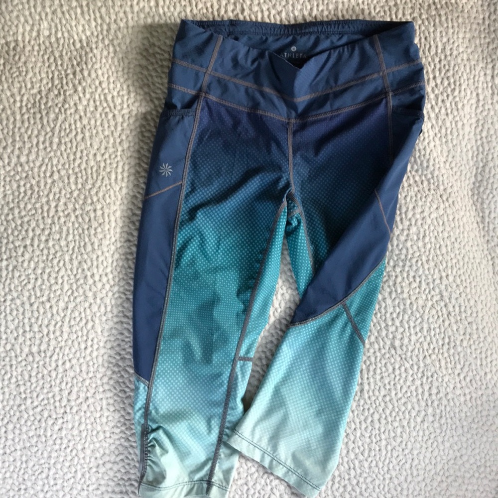 Athleta Capri Dobby Be Free knickers XS - Picture 2 of 5